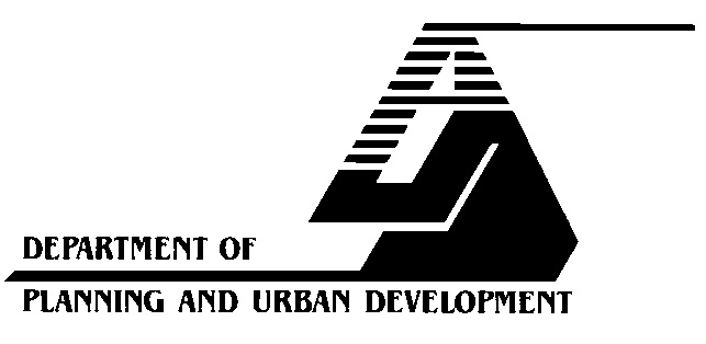 Department of Planning and Urban Development